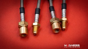 Alfa Romeo 4C Brake Lines - Stainless Steel Brake Line Kit - FHL Brakeline